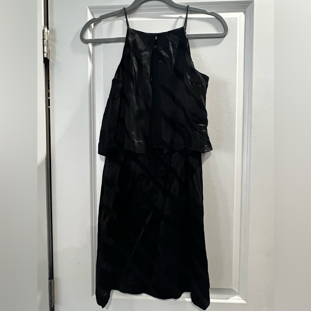 NWT Club Monaco Black Annessa Cocktail Dress